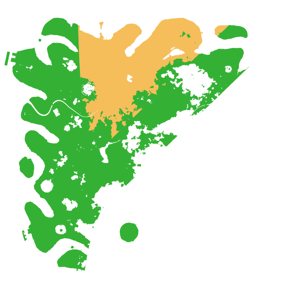 Biome Rust Map: Procedural Map, Size: 4250, Seed: 683090114