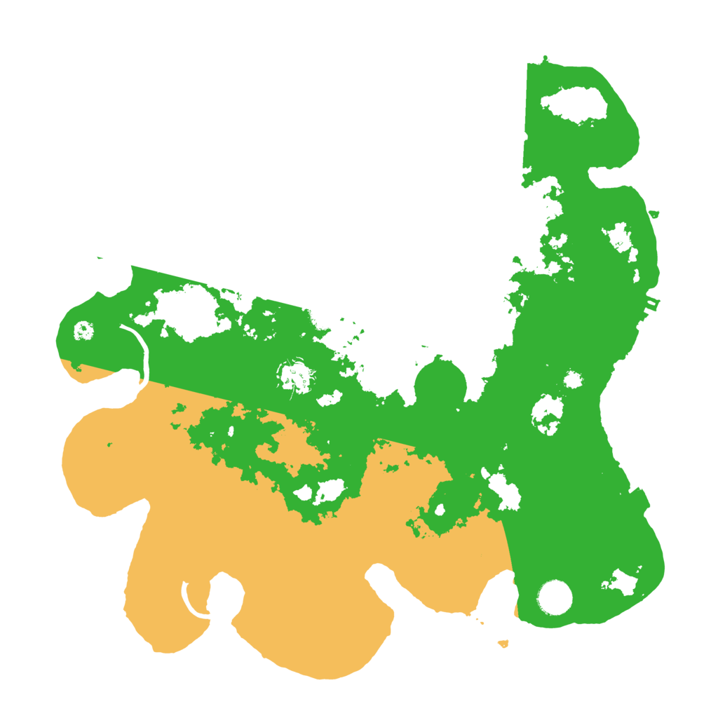 Biome Rust Map: Procedural Map, Size: 3650, Seed: 164167318