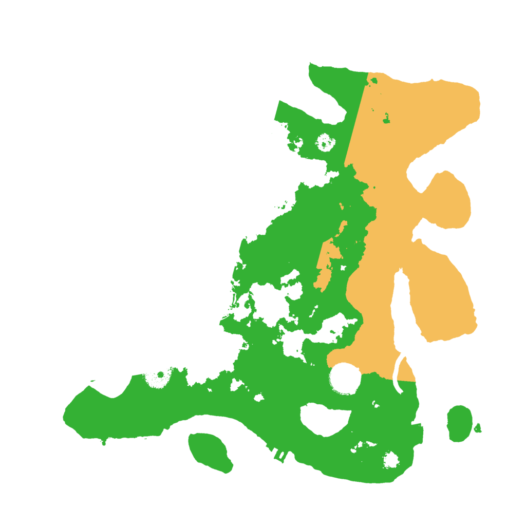 Biome Rust Map: Procedural Map, Size: 3000, Seed: 1157122368