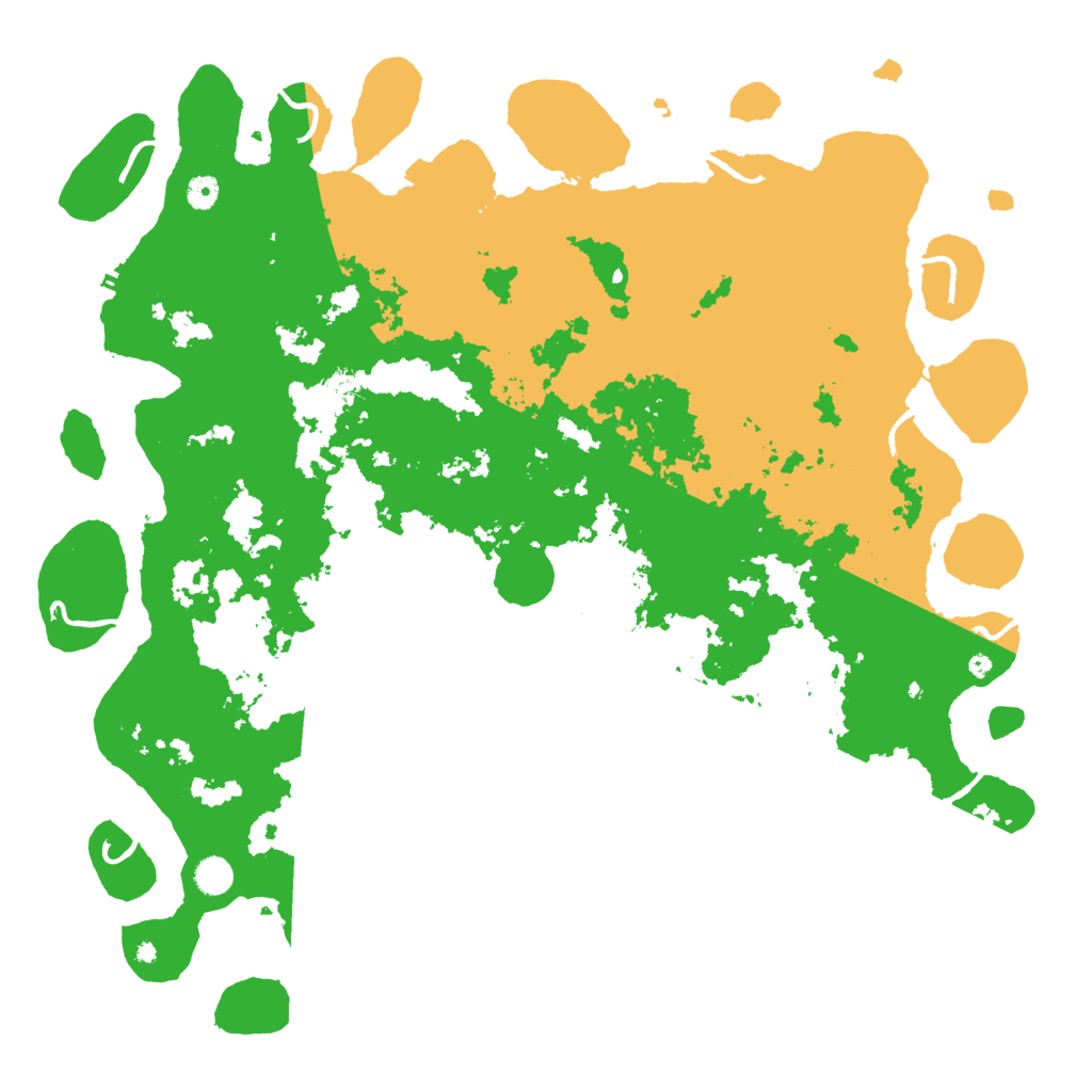 Biome Rust Map: Procedural Map, Size: 5000, Seed: 1272212577