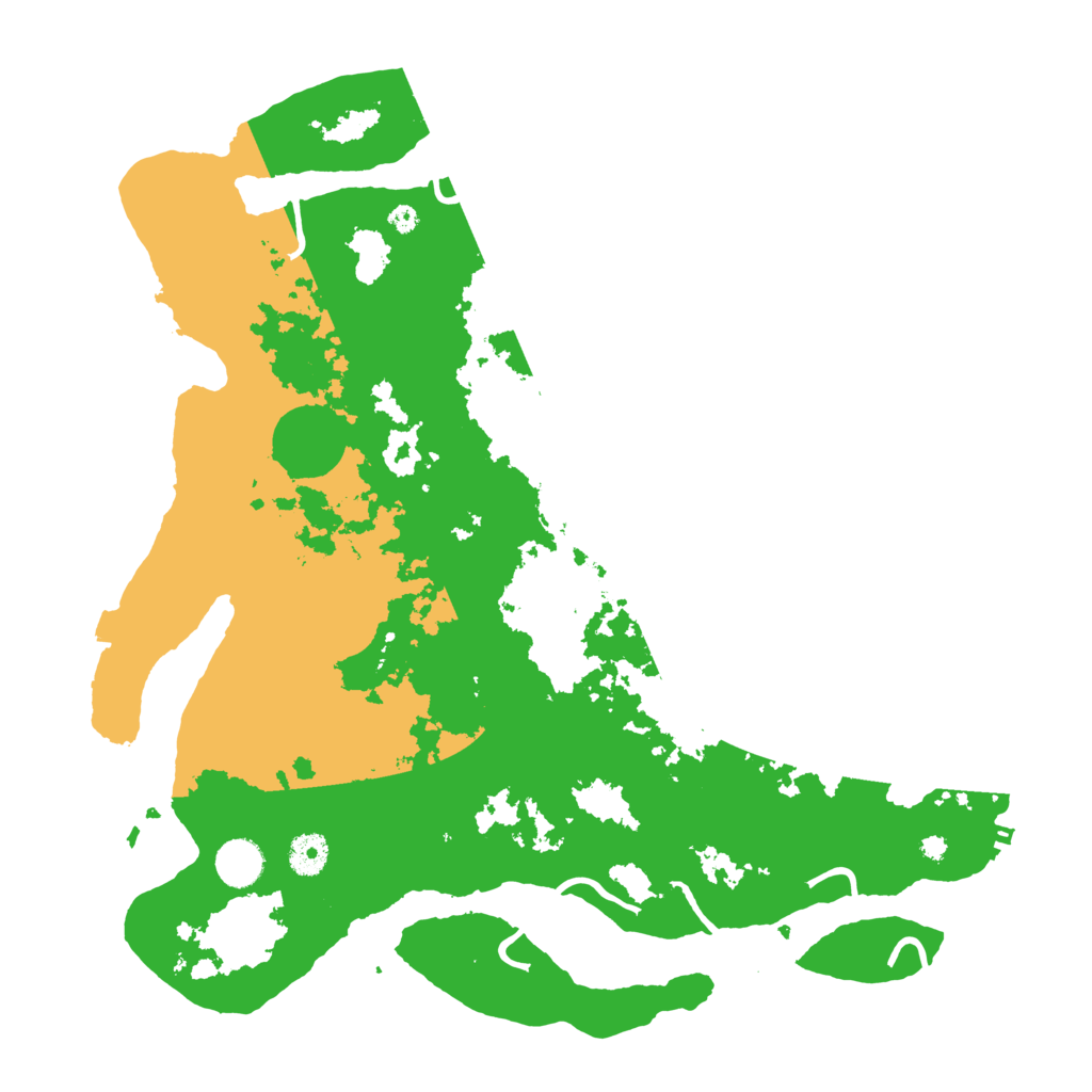 Biome Rust Map: Procedural Map, Size: 4000, Seed: 255345109