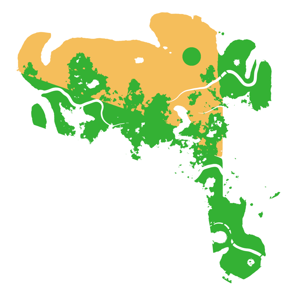Biome Rust Map: Procedural Map, Size: 4250, Seed: 1803764601