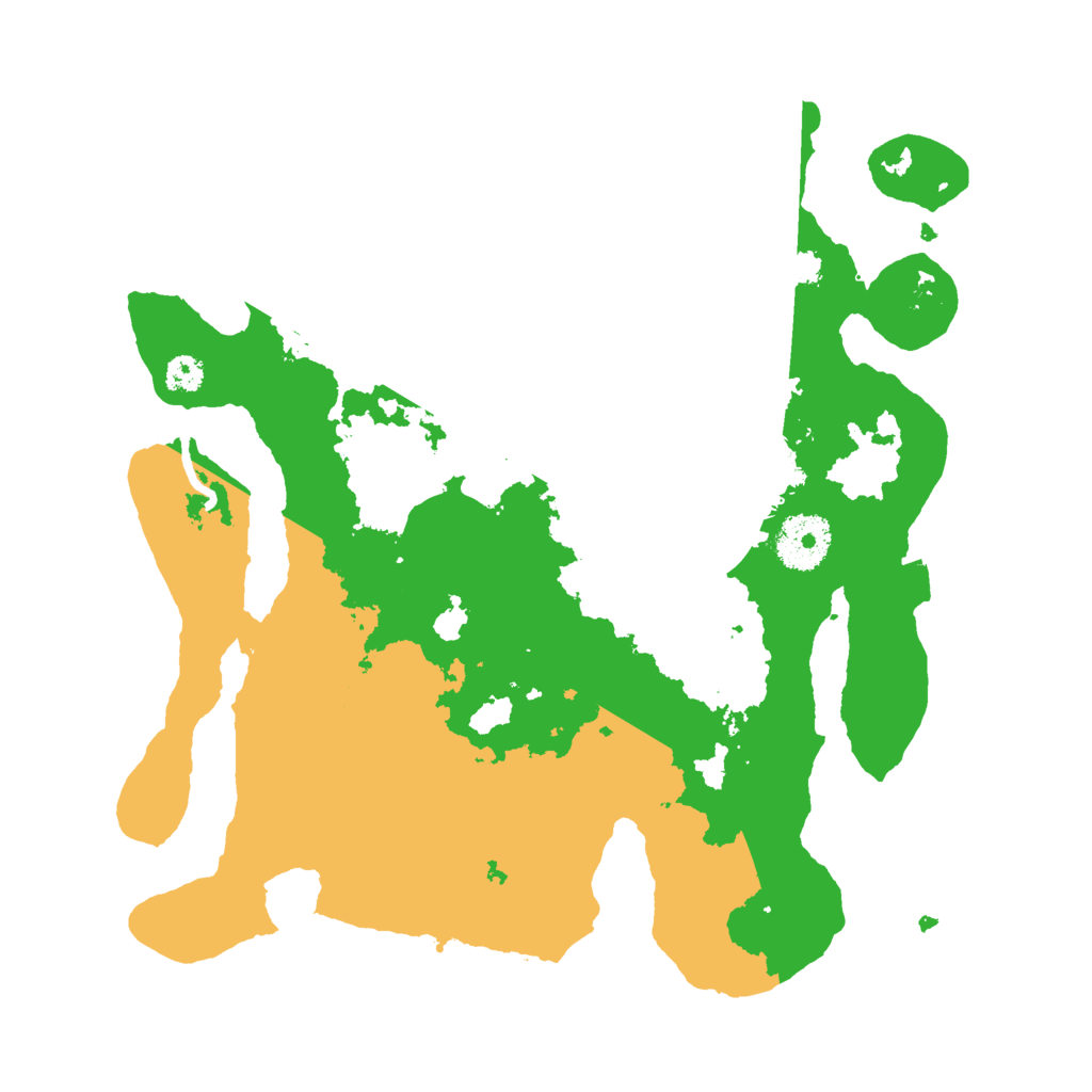 Biome Rust Map: Procedural Map, Size: 3000, Seed: 542716