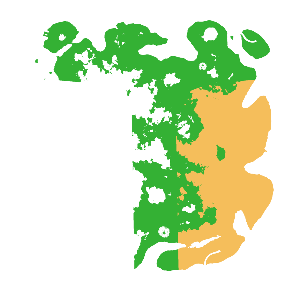 Biome Rust Map: Procedural Map, Size: 4000, Seed: 6154
