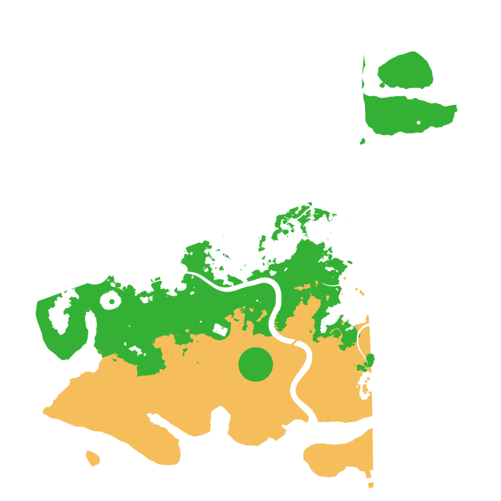 Biome Rust Map: Procedural Map, Size: 3850, Seed: 491198451