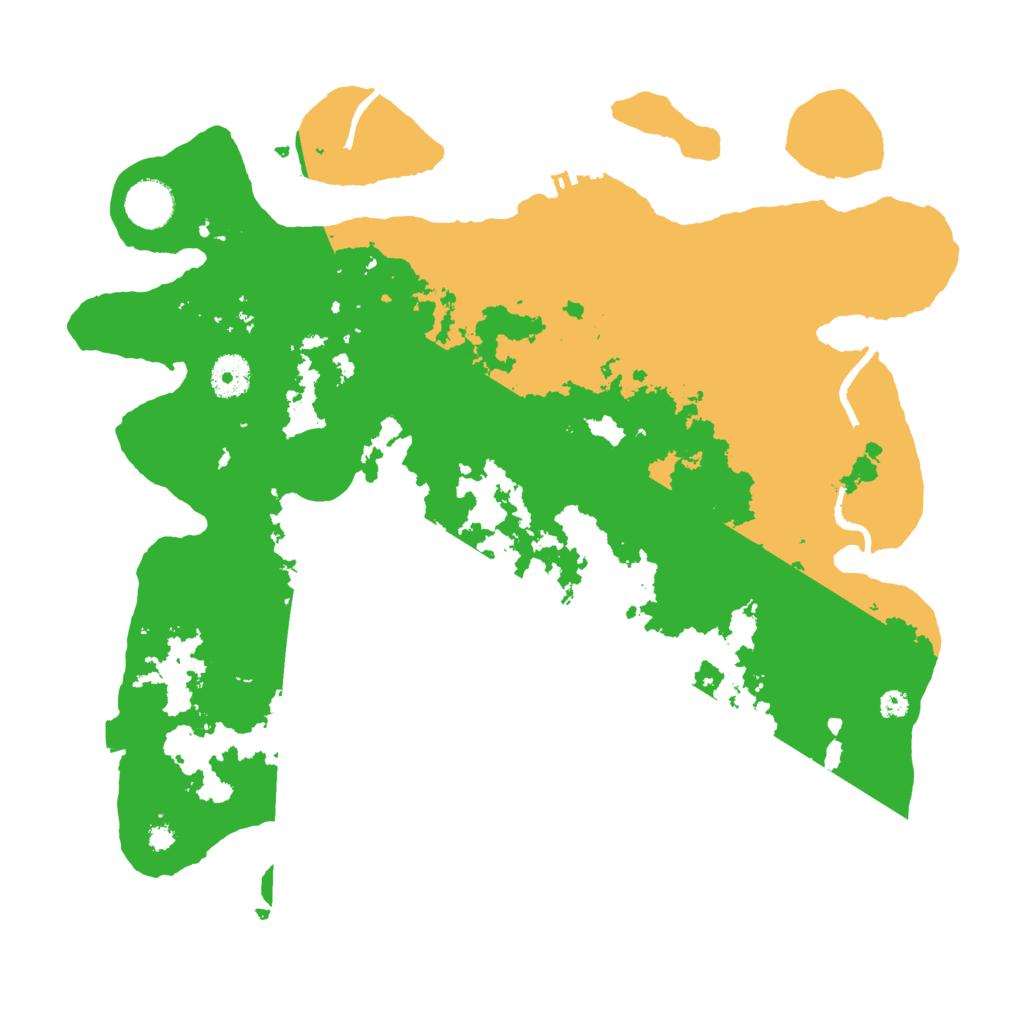Biome Rust Map: Procedural Map, Size: 3700, Seed: 131872425