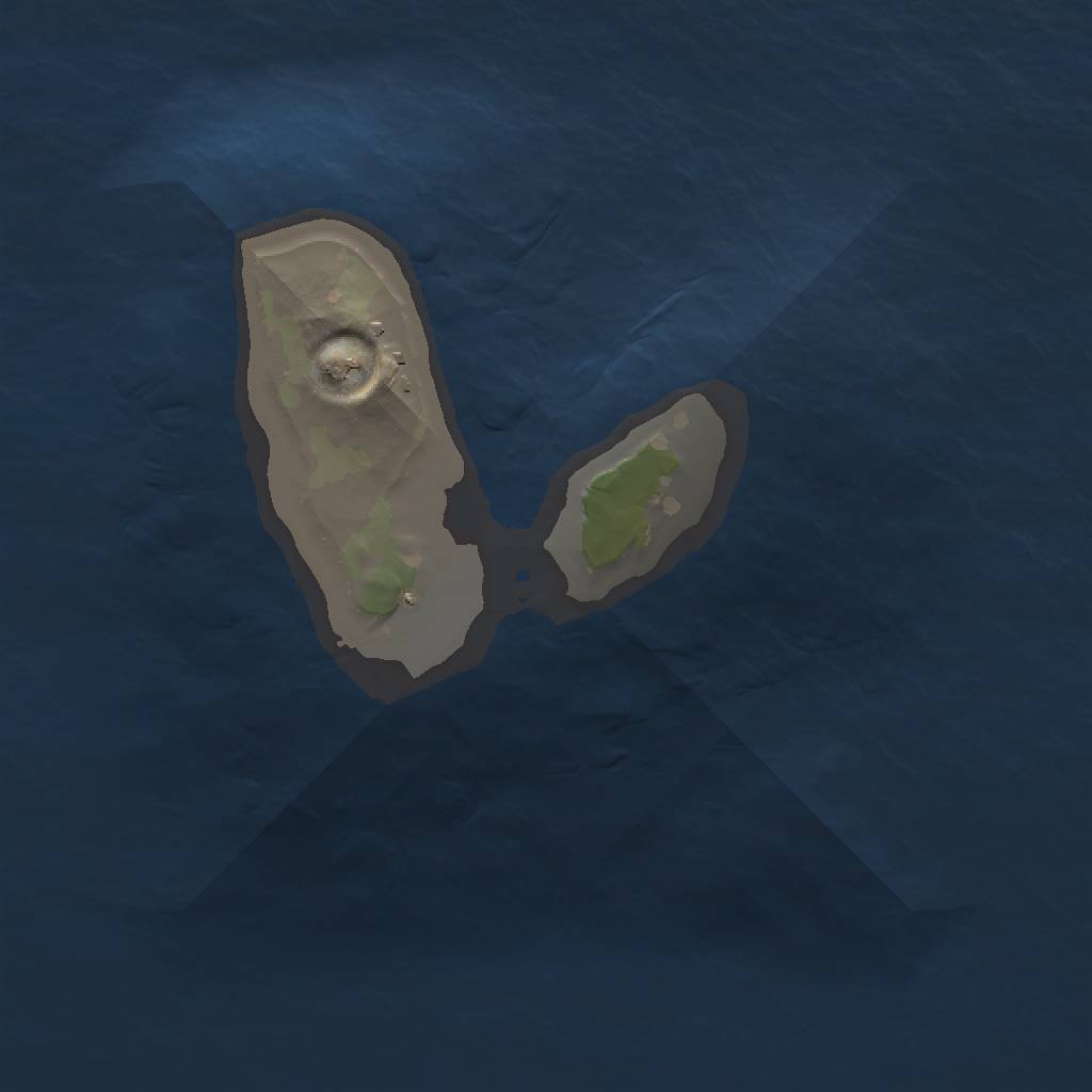 Rust Map: Procedural Map, Size: 1000, Seed: 639283017, 3 Monuments