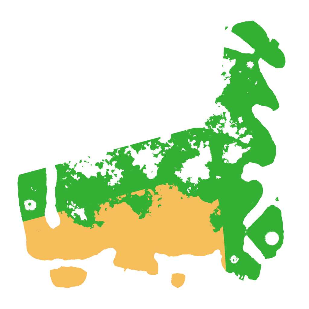 Biome Rust Map: Procedural Map, Size: 3996, Seed: 2319