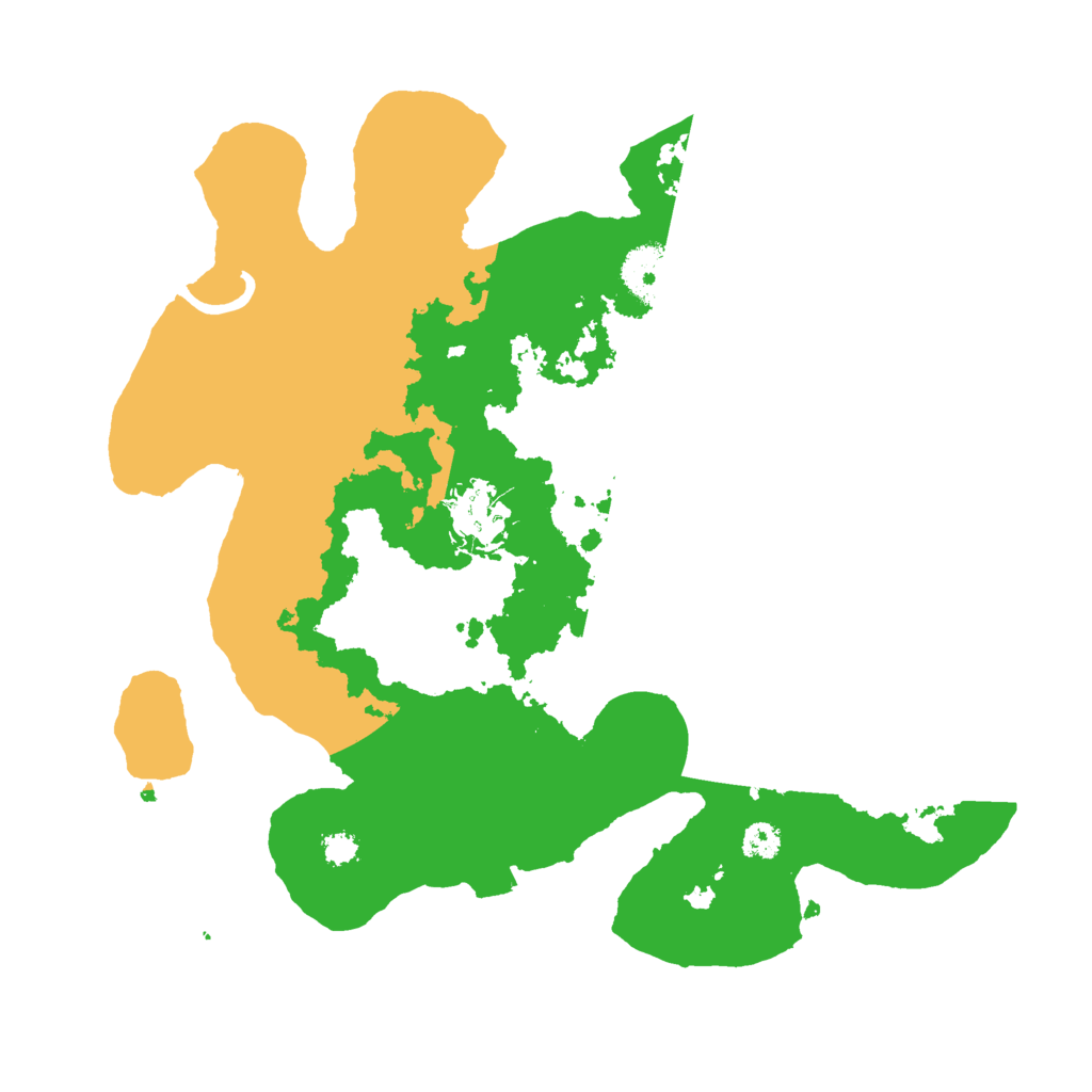 Biome Rust Map: Procedural Map, Size: 3000, Seed: 3904
