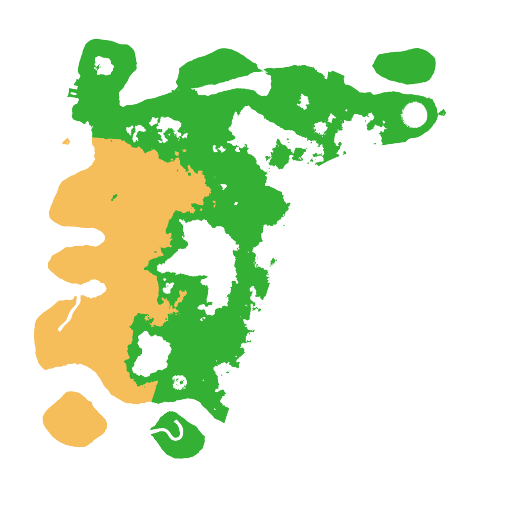 Biome Rust Map: Procedural Map, Size: 3500, Seed: 1831430111