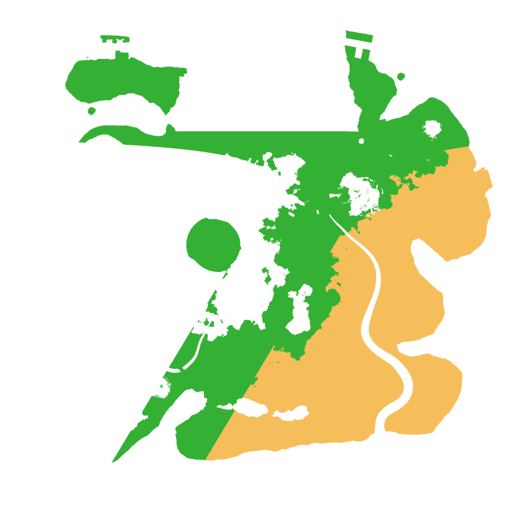 Biome Rust Map: Procedural Map, Size: 2750, Seed: 48463755