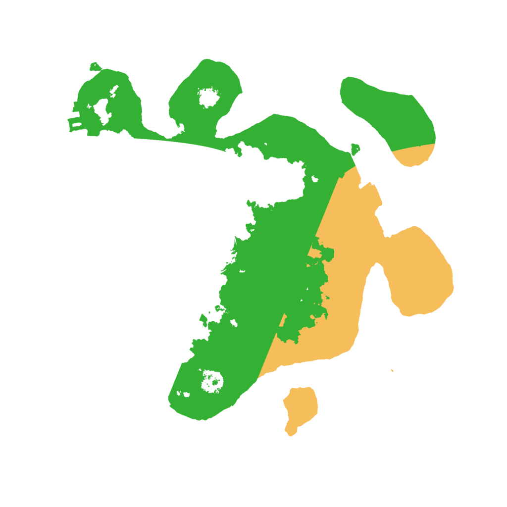 Biome Rust Map: Procedural Map, Size: 2300, Seed: 4456274