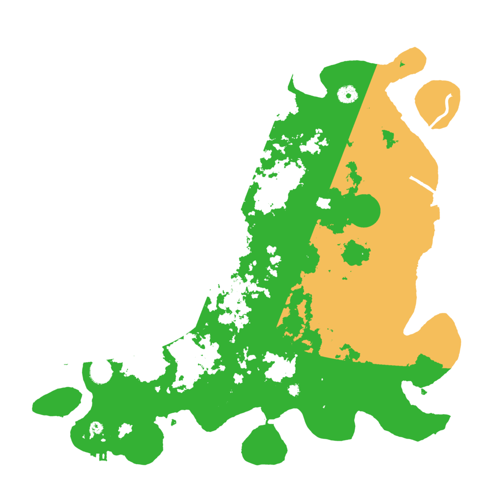 Biome Rust Map: Procedural Map, Size: 4000, Seed: 1234567770