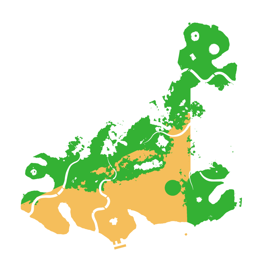 Biome Rust Map: Procedural Map, Size: 4250, Seed: 74593312