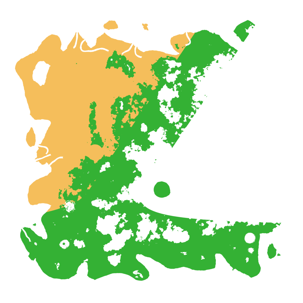 Biome Rust Map: Procedural Map, Size: 5000, Seed: 197291175