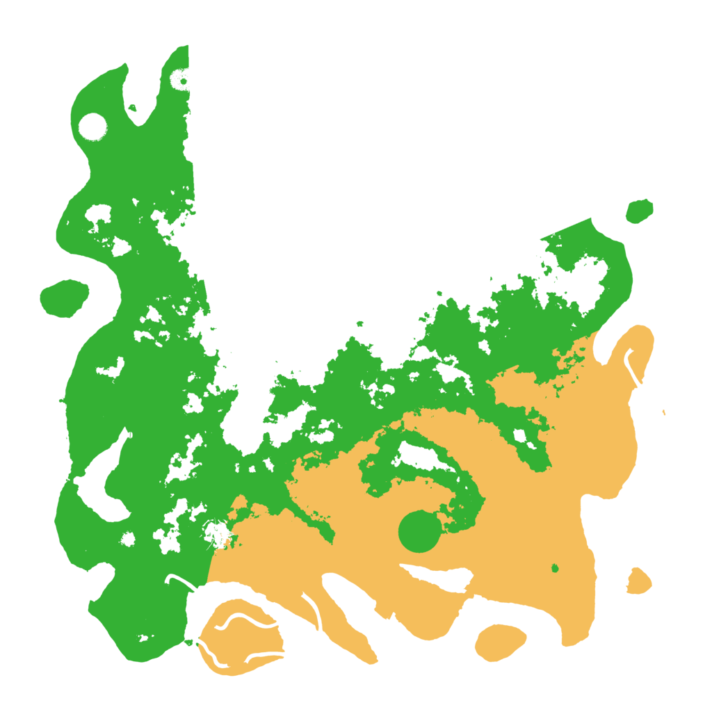 Biome Rust Map: Procedural Map, Size: 4500, Seed: 35235235