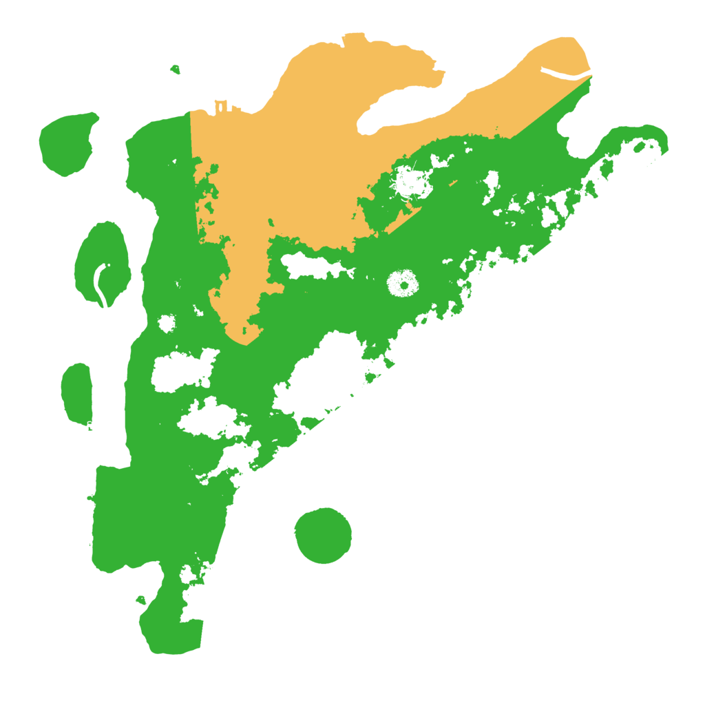 Biome Rust Map: Procedural Map, Size: 3600, Seed: 1301978103