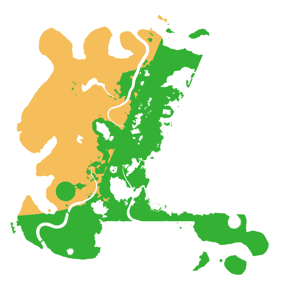 Biome Rust Map: Procedural Map, Size: 4000, Seed: 1353436963