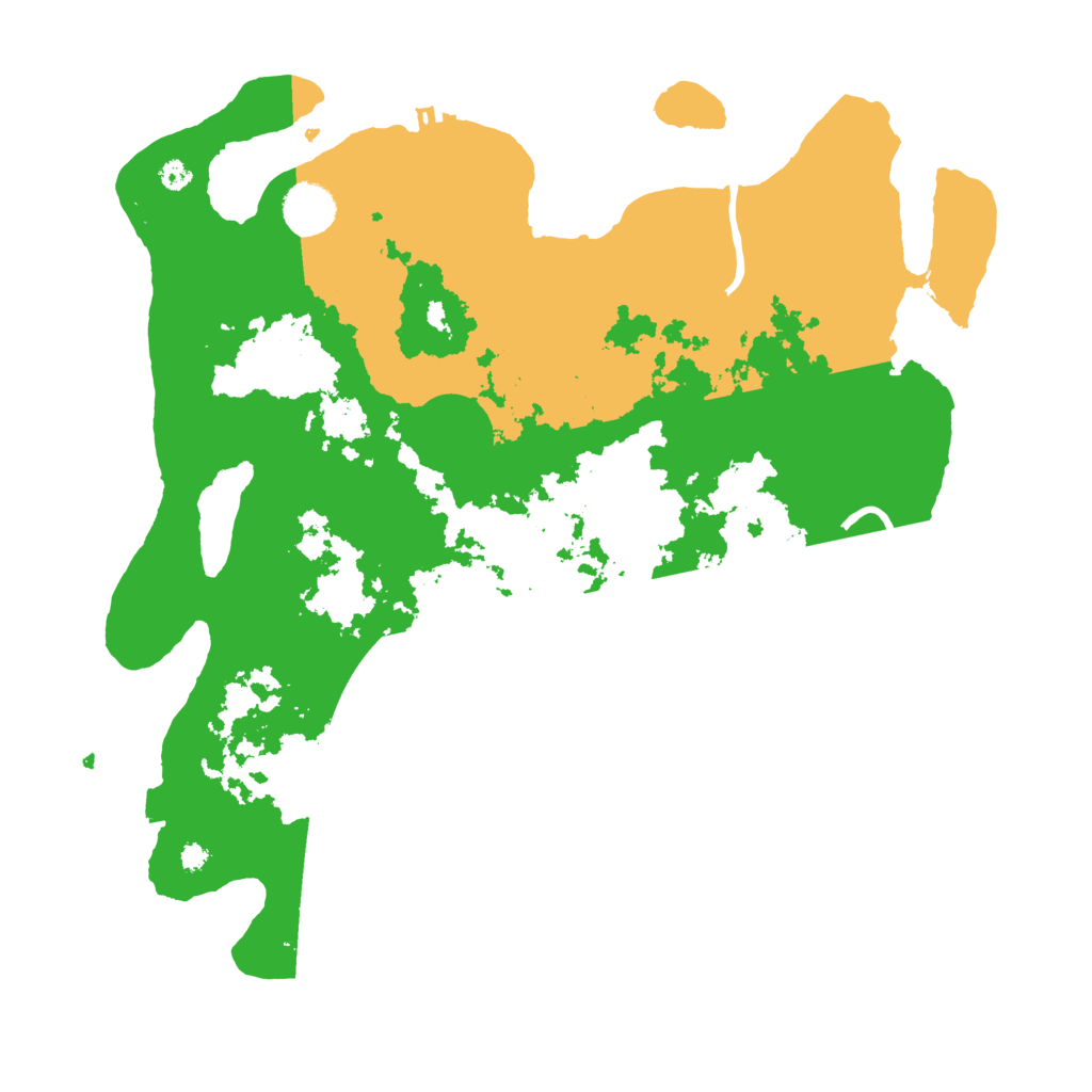 Biome Rust Map: Procedural Map, Size: 3700, Seed: 2132671382