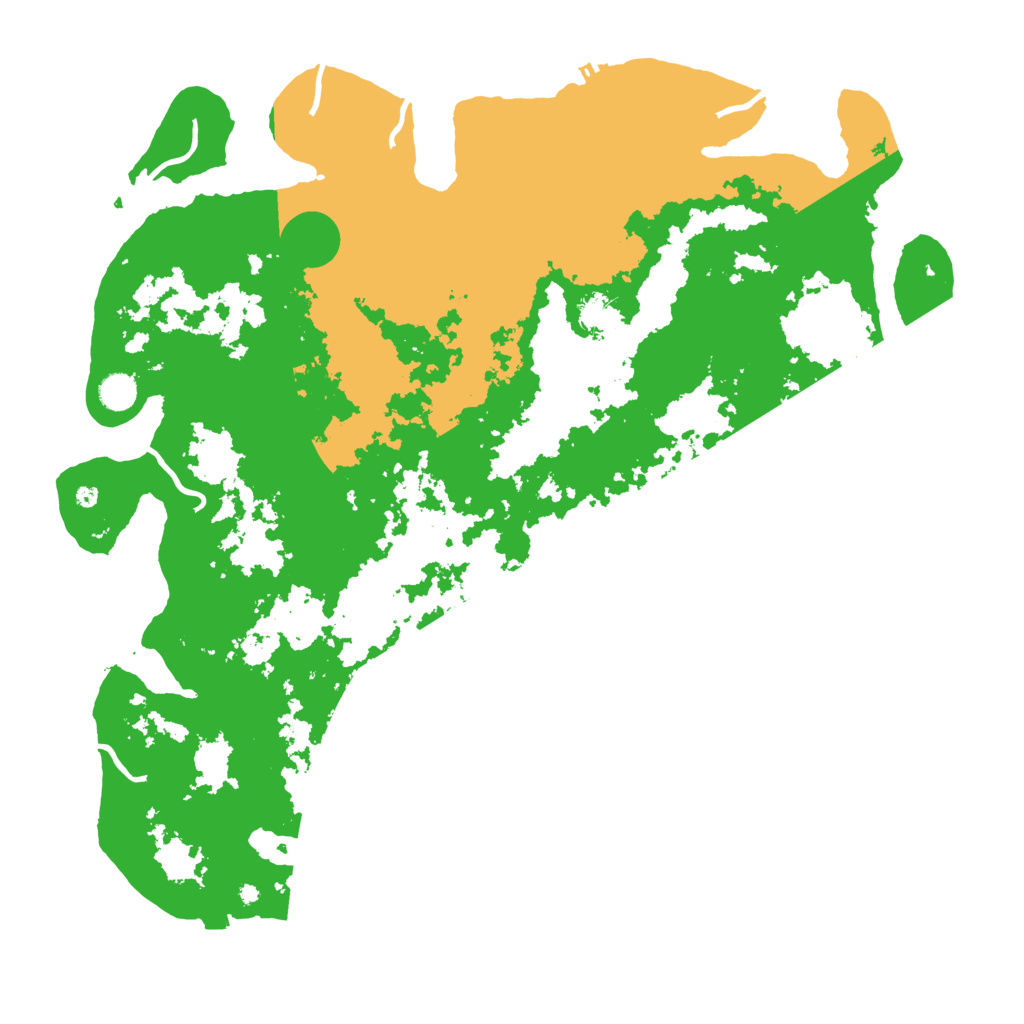 Biome Rust Map: Procedural Map, Size: 4800, Seed: 477834491