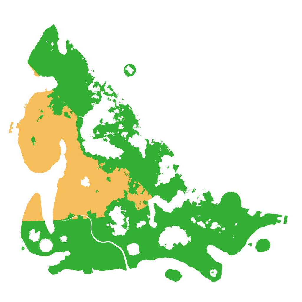 Biome Rust Map: Procedural Map, Size: 4000, Seed: 36882490