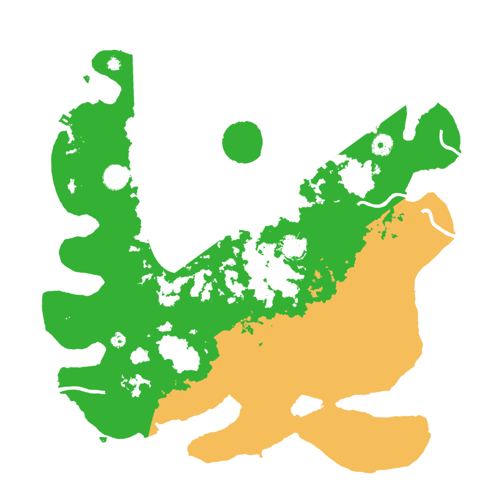 Biome Rust Map: Procedural Map, Size: 3500, Seed: 777666777