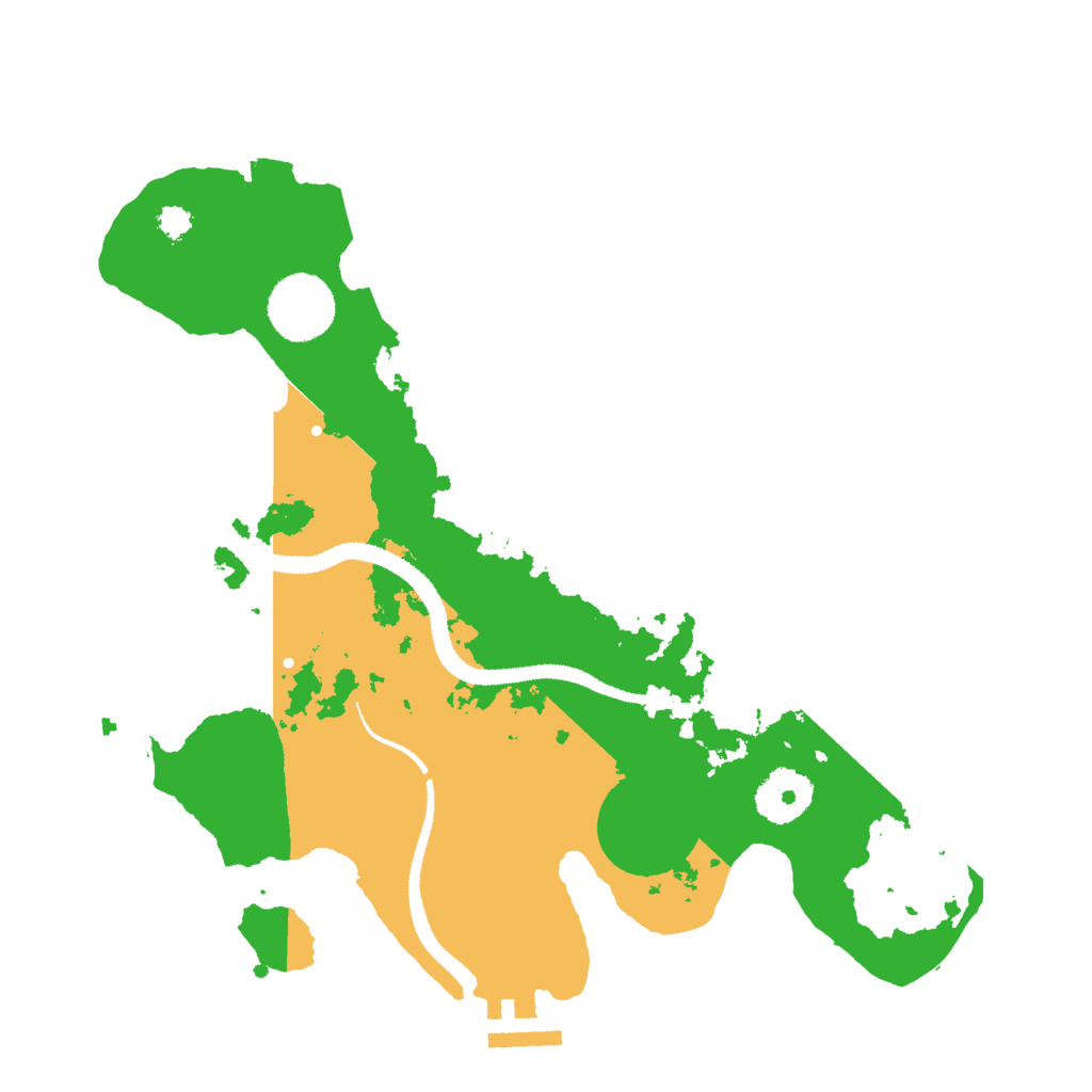 Biome Rust Map: Procedural Map, Size: 3000, Seed: 380933861