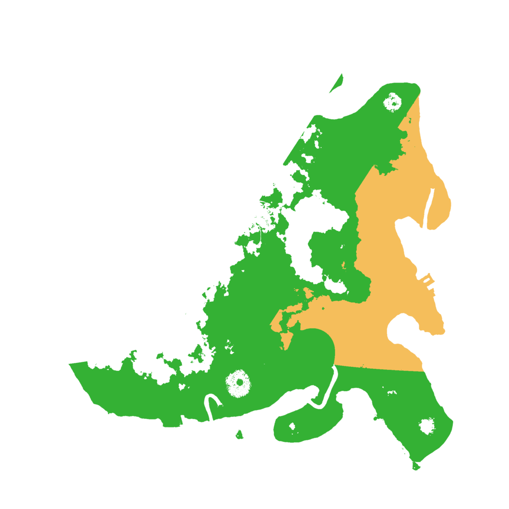 Biome Rust Map: Procedural Map, Size: 3000, Seed: 1873424321