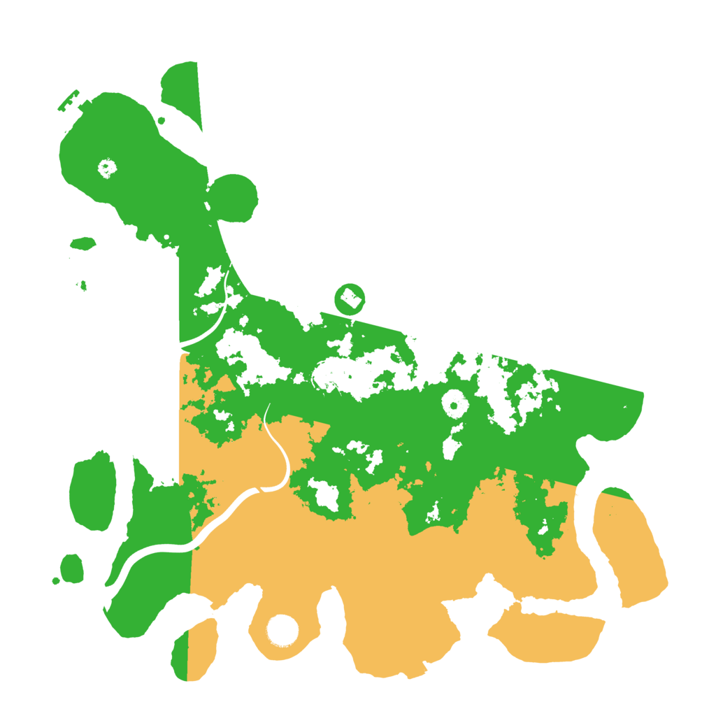 Biome Rust Map: Procedural Map, Size: 3950, Seed: 1543037084
