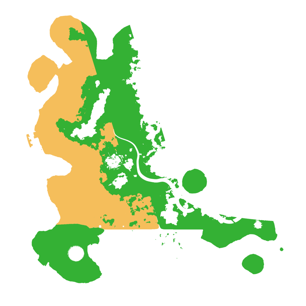 Biome Rust Map: Procedural Map, Size: 3500, Seed: 1154546662