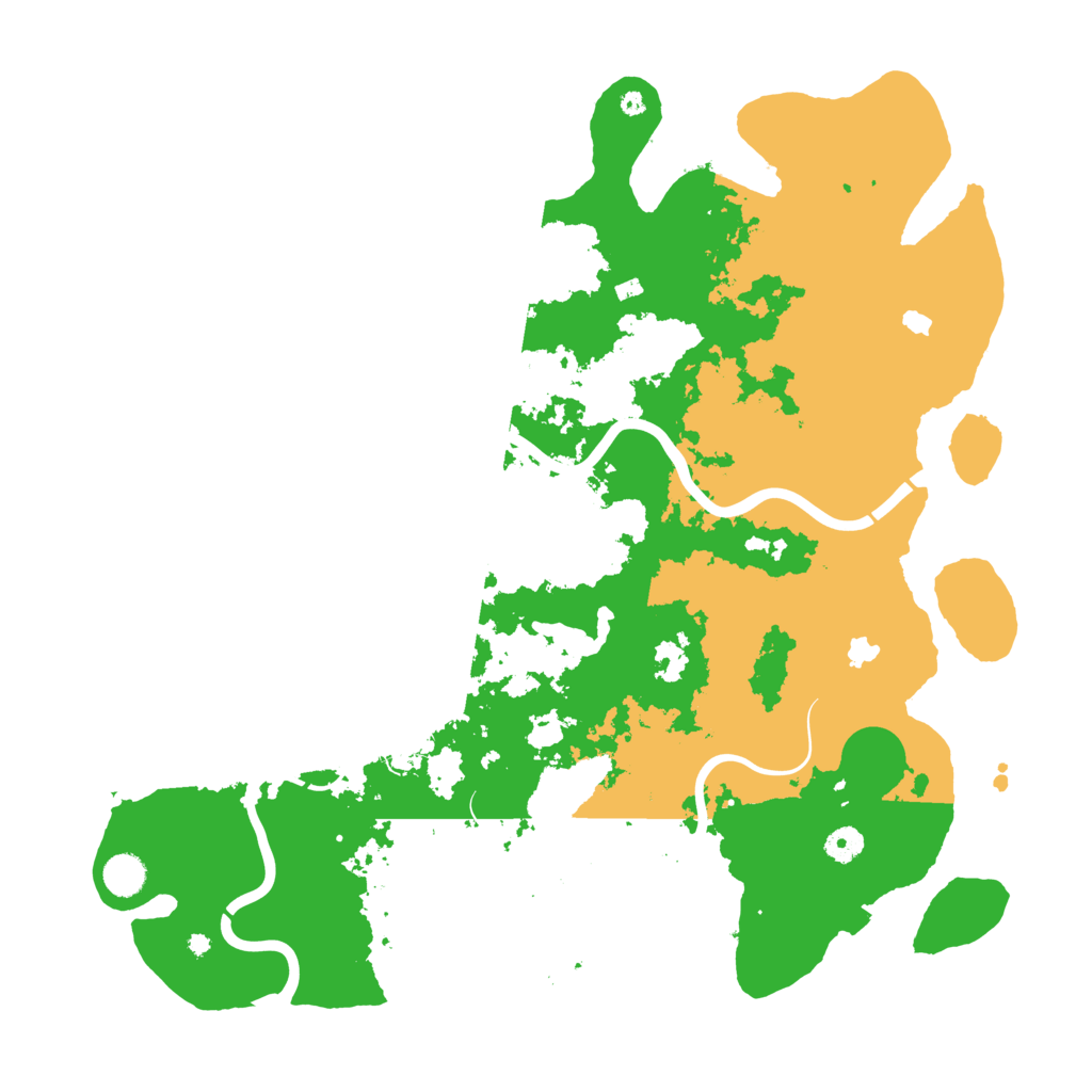 Biome Rust Map: Procedural Map, Size: 4500, Seed: 817628930