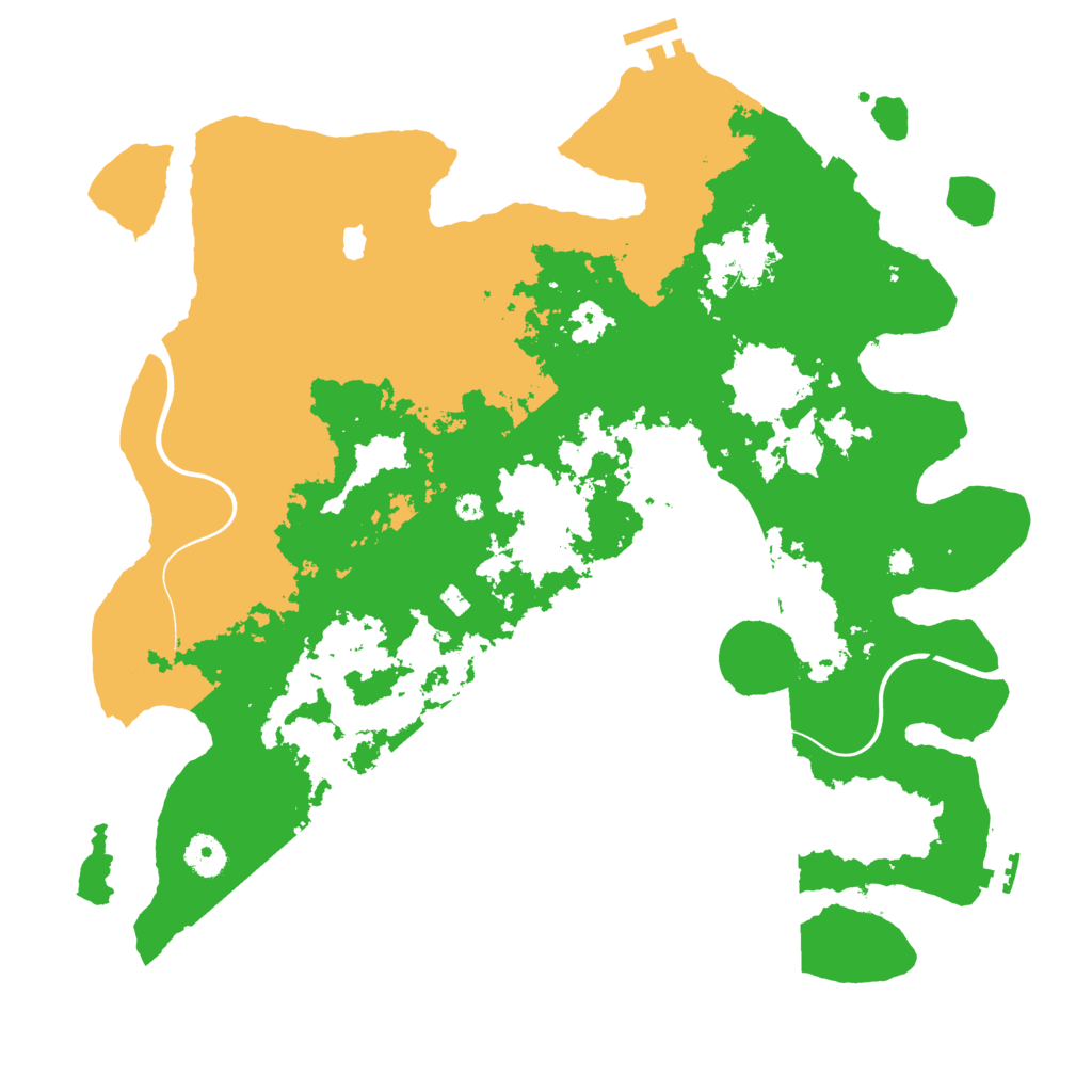 Biome Rust Map: Procedural Map, Size: 4000, Seed: 18151949