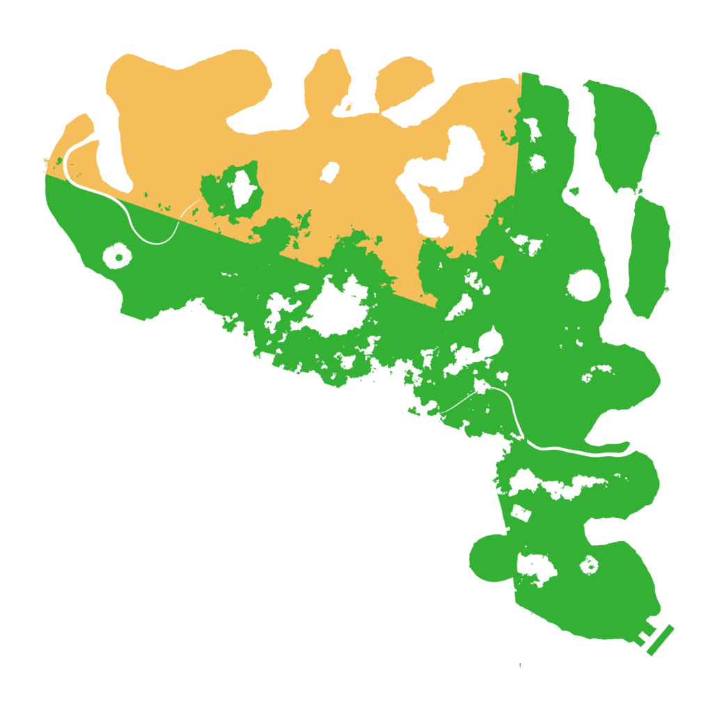 Biome Rust Map: Procedural Map, Size: 4000, Seed: 1483506061