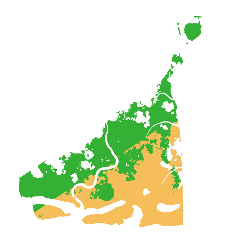 Biome Rust Map: Procedural Map, Size: 4250, Seed: 890125964