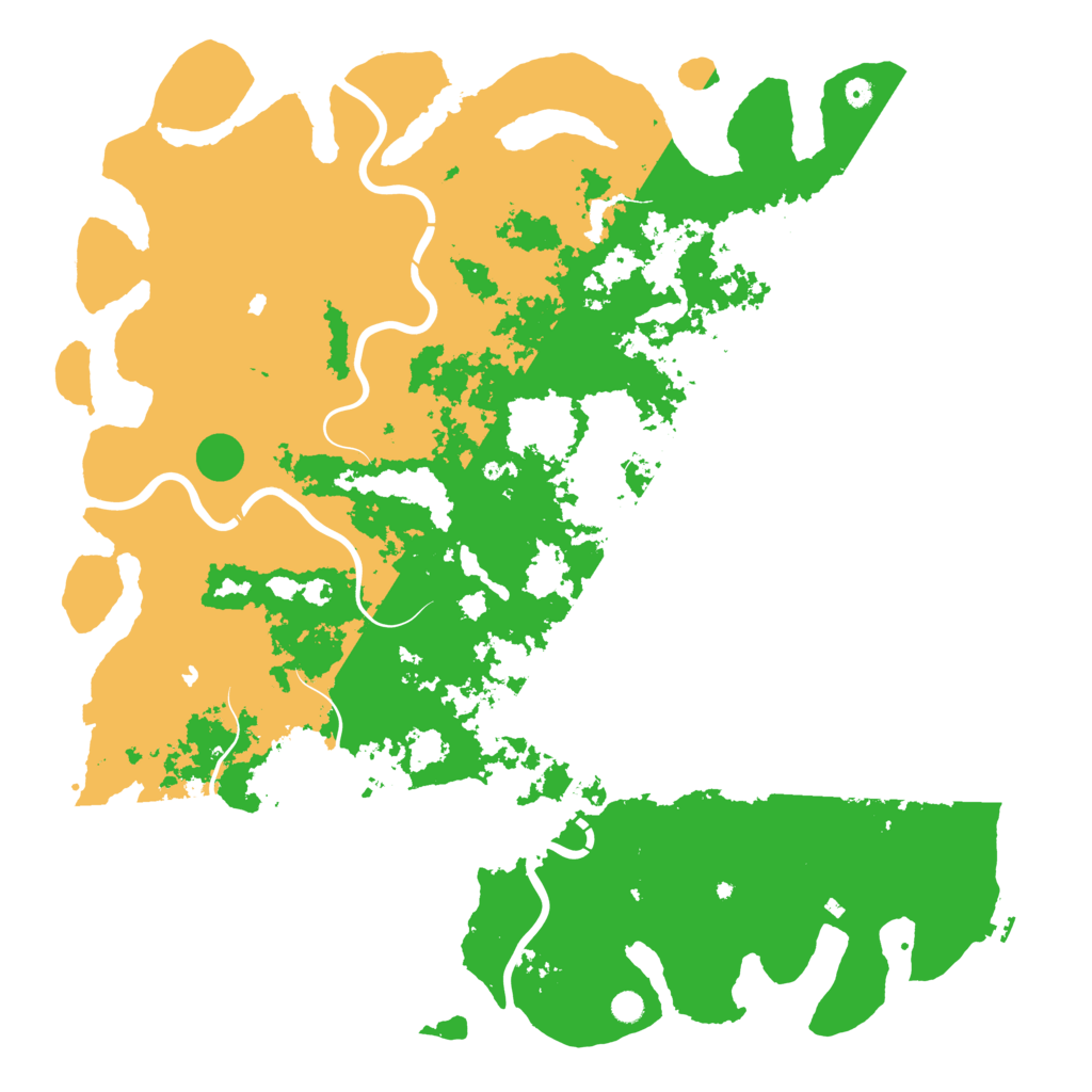 Biome Rust Map: Procedural Map, Size: 6000, Seed: 1462761272