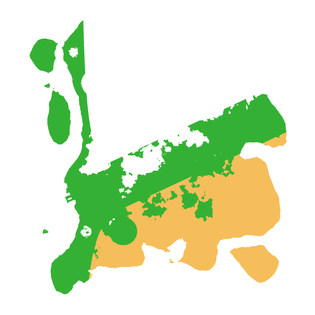 Biome Rust Map: Procedural Map, Size: 3000, Seed: 8417530
