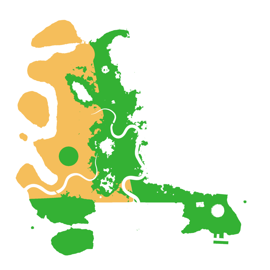 Biome Rust Map: Procedural Map, Size: 3662, Seed: 534233080