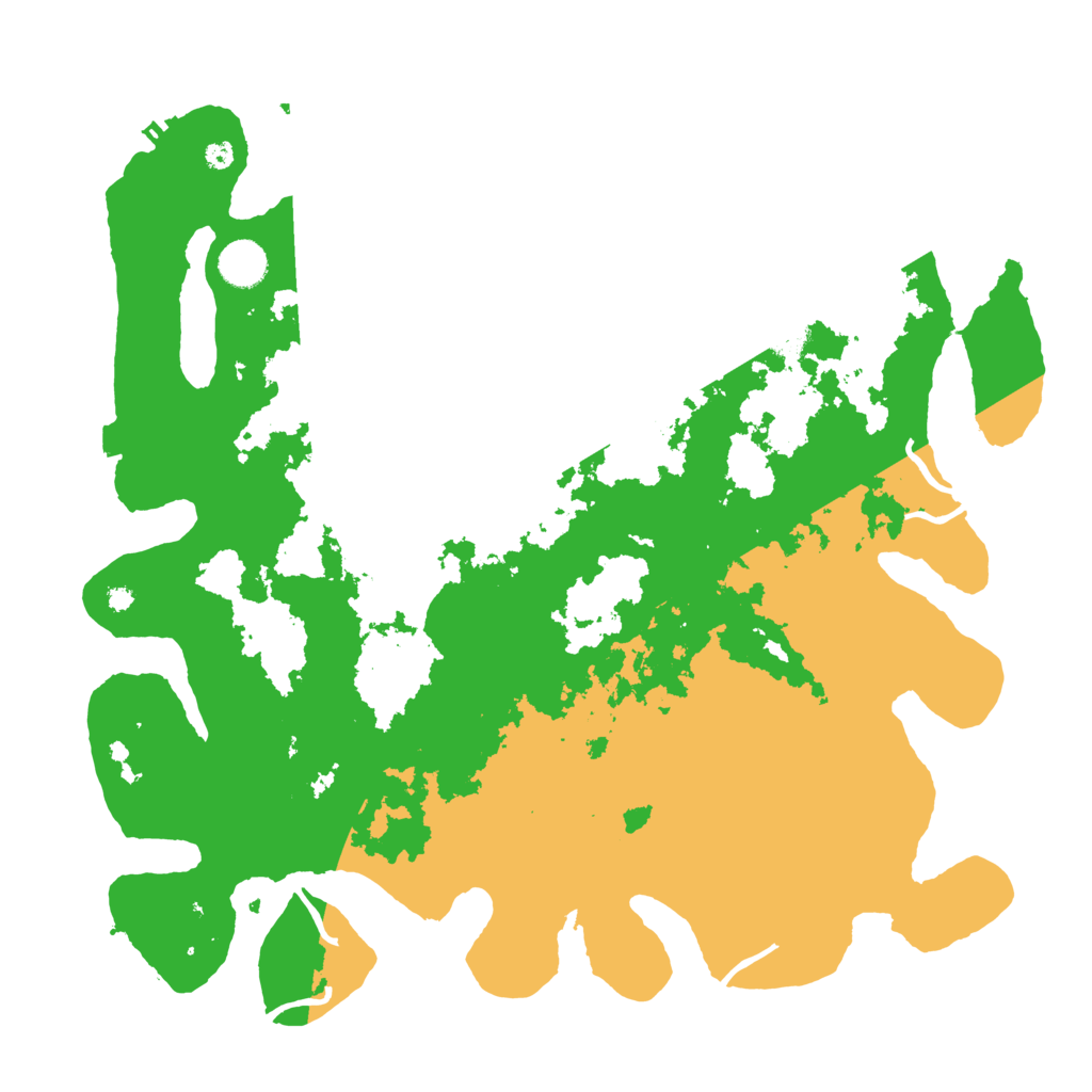 Biome Rust Map: Procedural Map, Size: 4000, Seed: 87550342