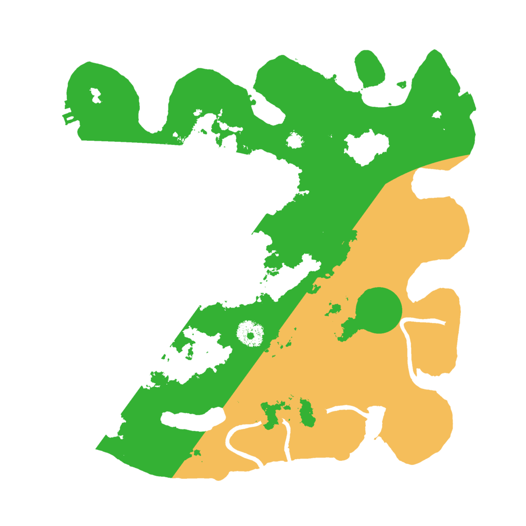Biome Rust Map: Procedural Map, Size: 3000, Seed: 282240410