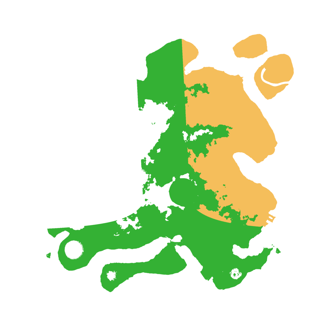 Biome Rust Map: Procedural Map, Size: 3000, Seed: 2132544565