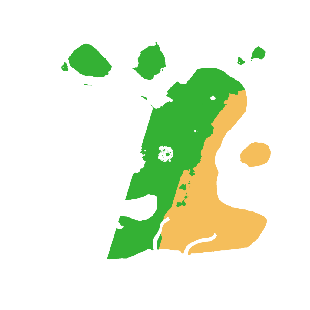 Biome Rust Map: Procedural Map, Size: 2000, Seed: 1961700305