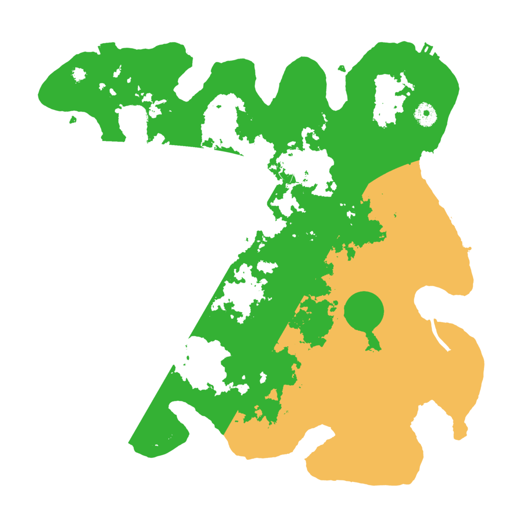Biome Rust Map: Procedural Map, Size: 3500, Seed: 467013035