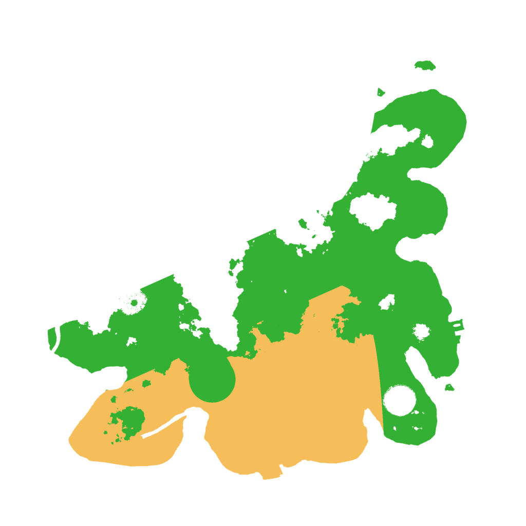 Biome Rust Map: Procedural Map, Size: 3000, Seed: 1460287886