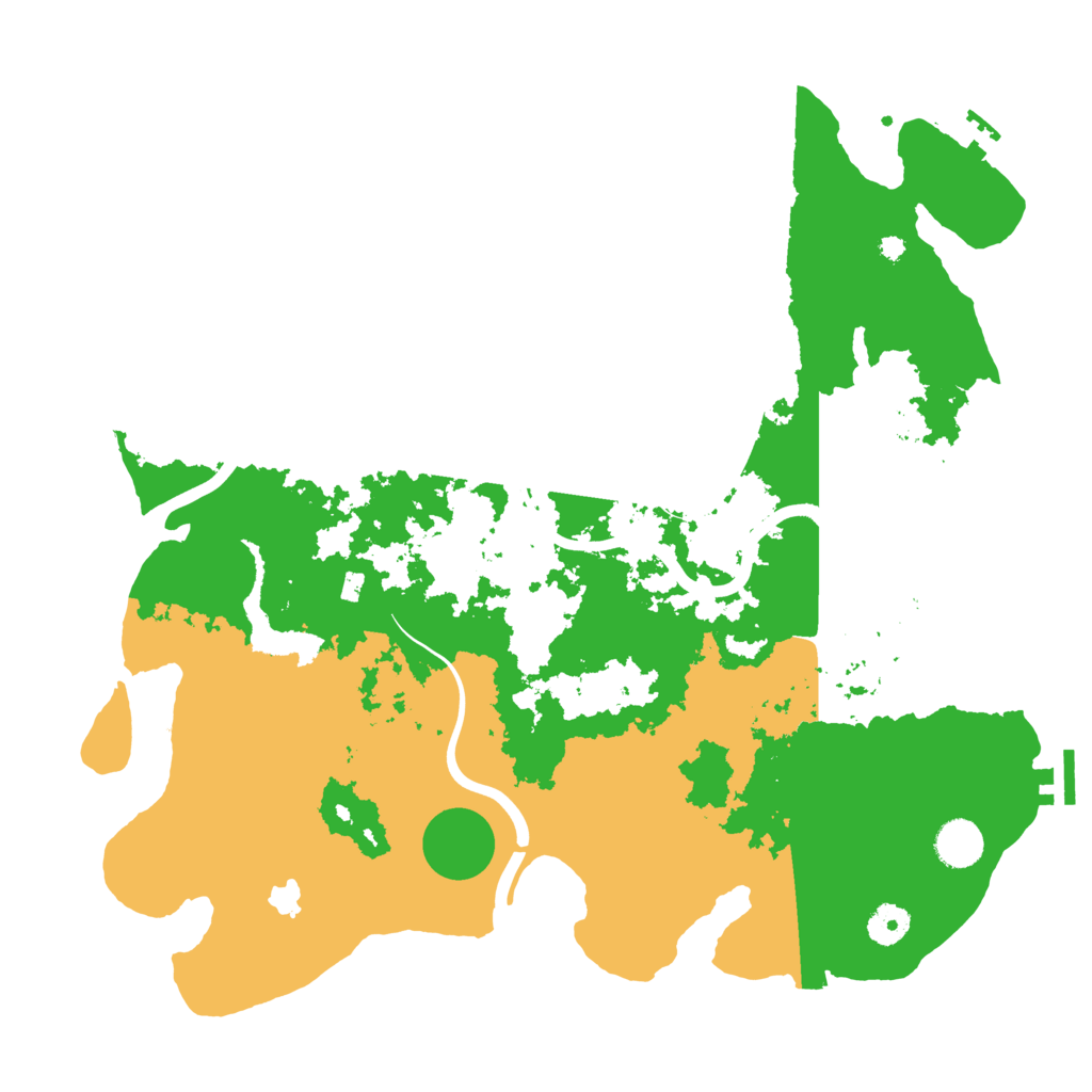 Biome Rust Map: Procedural Map, Size: 4000, Seed: 1313984941