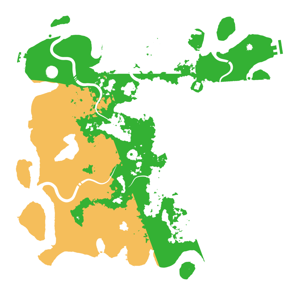 Biome Rust Map: Procedural Map, Size: 4250, Seed: 192834829