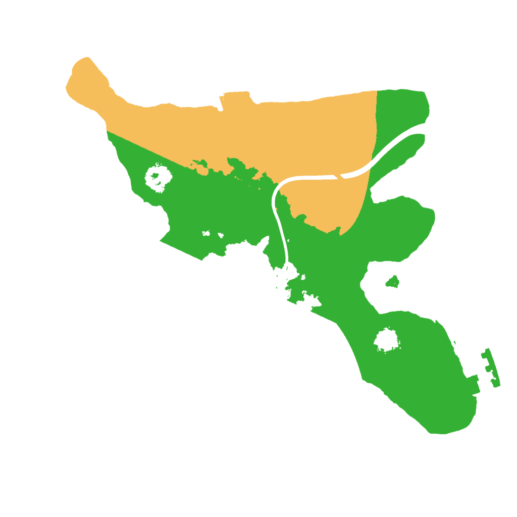Biome Rust Map: Procedural Map, Size: 2000, Seed: 1665781793