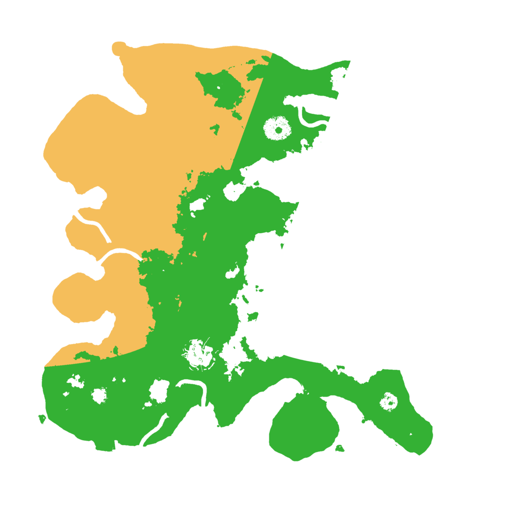Biome Rust Map: Procedural Map, Size: 3000, Seed: 696895650