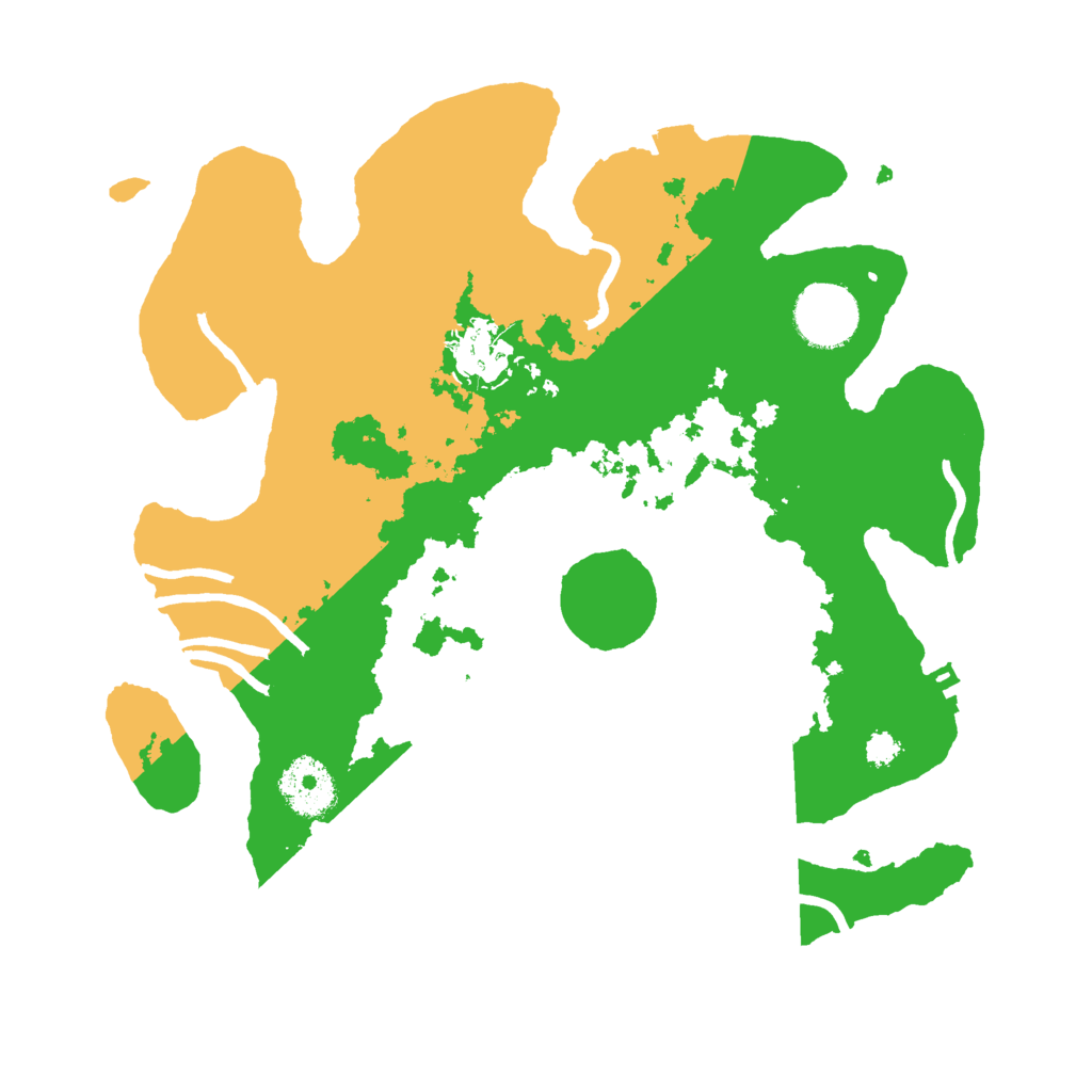 Biome Rust Map: Procedural Map, Size: 3000, Seed: 5579