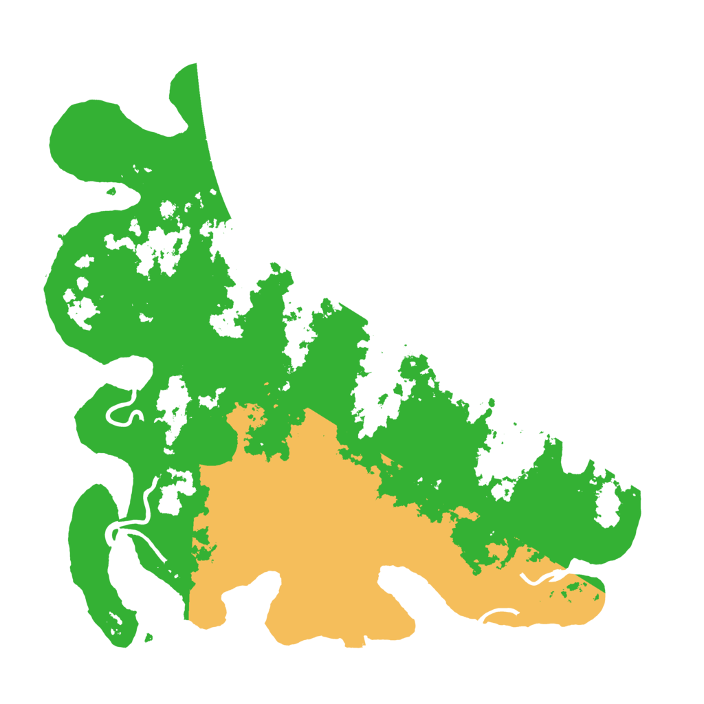 Biome Rust Map: Procedural Map, Size: 4000, Seed: 54285
