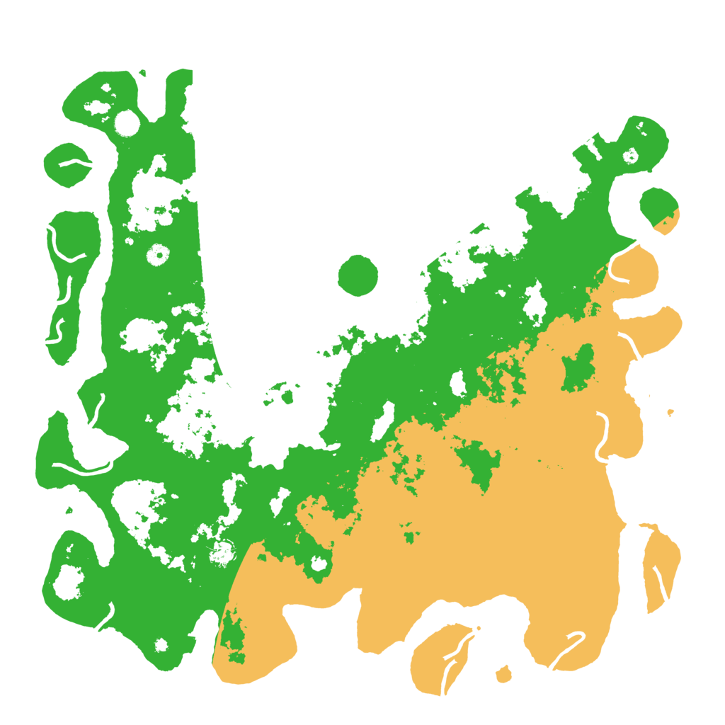 Biome Rust Map: Procedural Map, Size: 5000, Seed: 966930385
